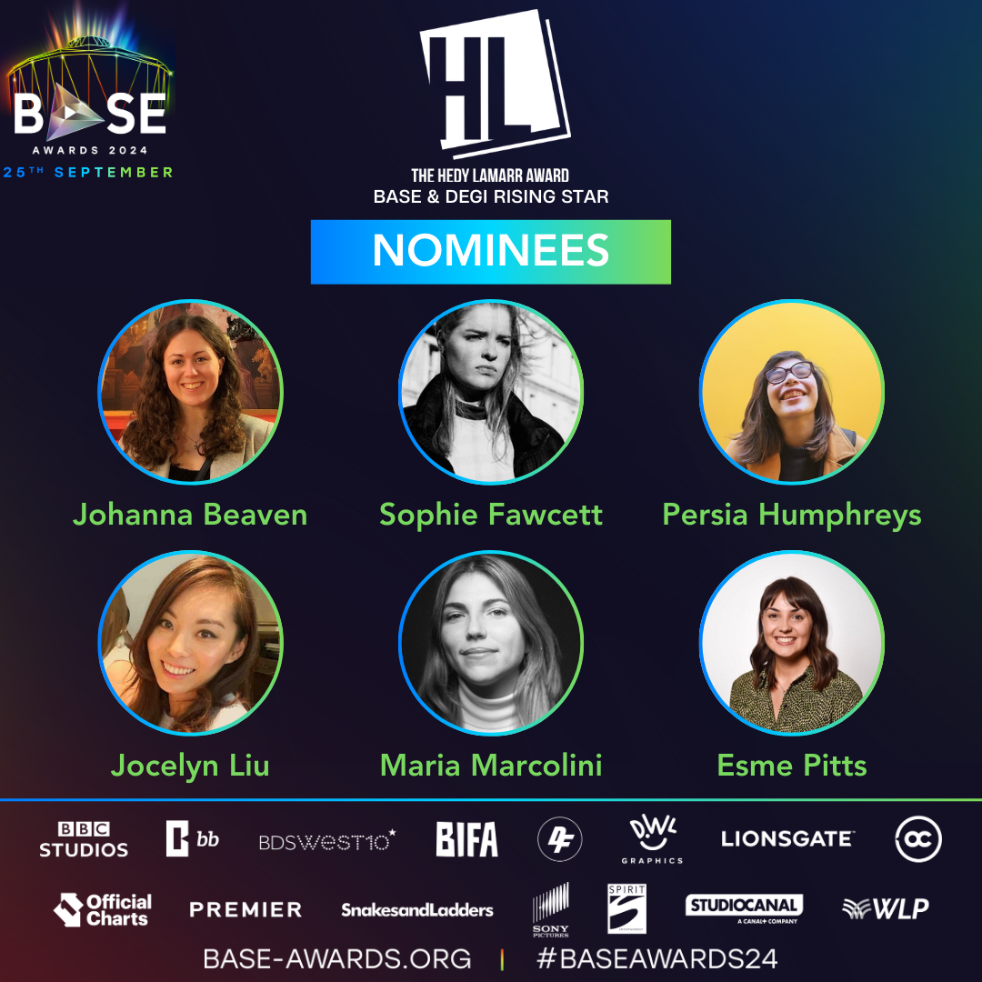 The BASE Awards 2024 Hedy Lamarr Rising Star Shortlist is Revealed - BASE